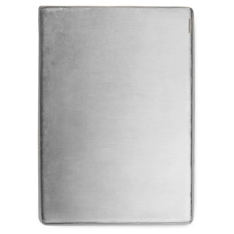 MICRODRY Extra Thick Softlux Charcoal Infused Memory Foam Bath Mat With